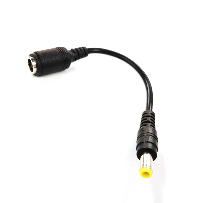 DC 7.4*5.0mm female to 5.5*2.5mm male DC Charger Power Supply Adapter Charging Converter Cable
DC 7.4*5.0mm female to 5.5*2.5mm male DC Charger Power Supply Adapter Charging Converter Cable