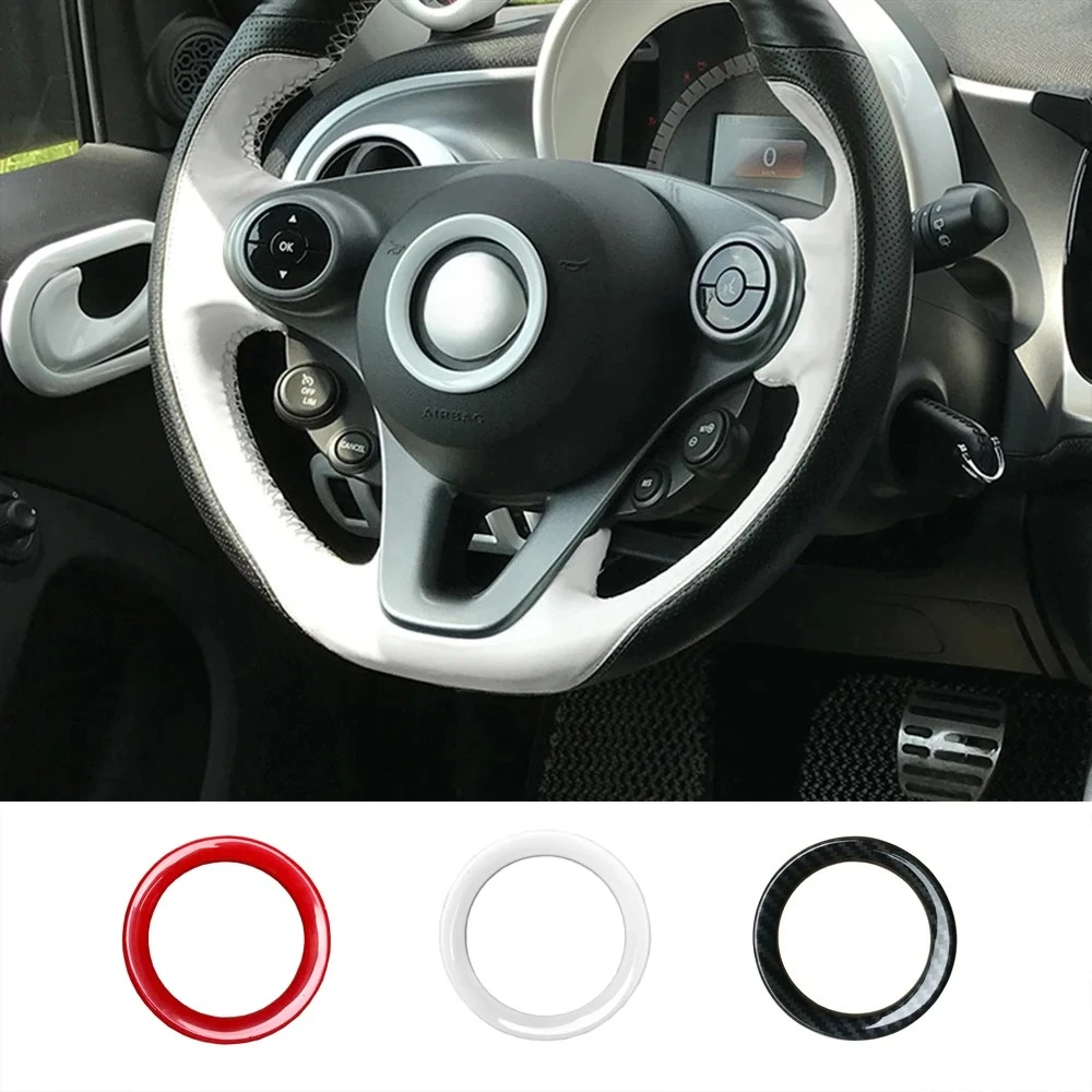 Car Steering Wheel Sticker ABS Decor Ring Cover Moulding Shell For Mercedes Benz New Smart 453 Fortwo Forfour Auto Accessories
Car Steering Wheel Sticker ABS Decor Ring Cover Moulding Shell For Mercedes Benz New Smart 453 Fortwo Forfour Auto Accessories
