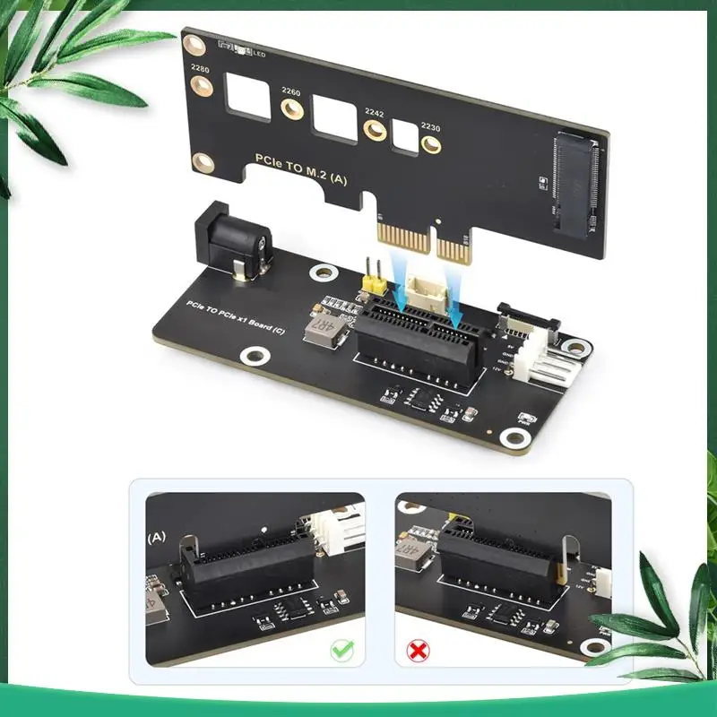 (NEW) For Raspberry Pi 5 Pcie FFC Connector To Standard Pcie X1 Slot (C) Expansion Board For Raspberry Pi 5
(NEW) For Raspberry Pi 5 Pcie FFC Connector To Standard Pcie X1 Slot (C) Expansion Board For Raspberry Pi 5