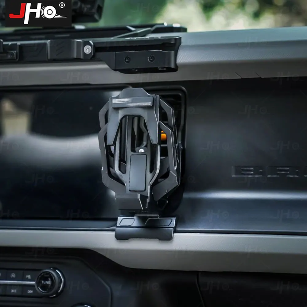 JHO Ford Bronco 2023 2024 Accessories Car Front Cup Holder Mount Adjustable Base Heavy Duty Adapter Oversized Tumblers & Mugs 
JHO Ford Bronco 2023 2024 Accessories Car Front Cup Holder Mount Adjustable Base Heavy Duty Adapter Oversized Tumblers & Mugs