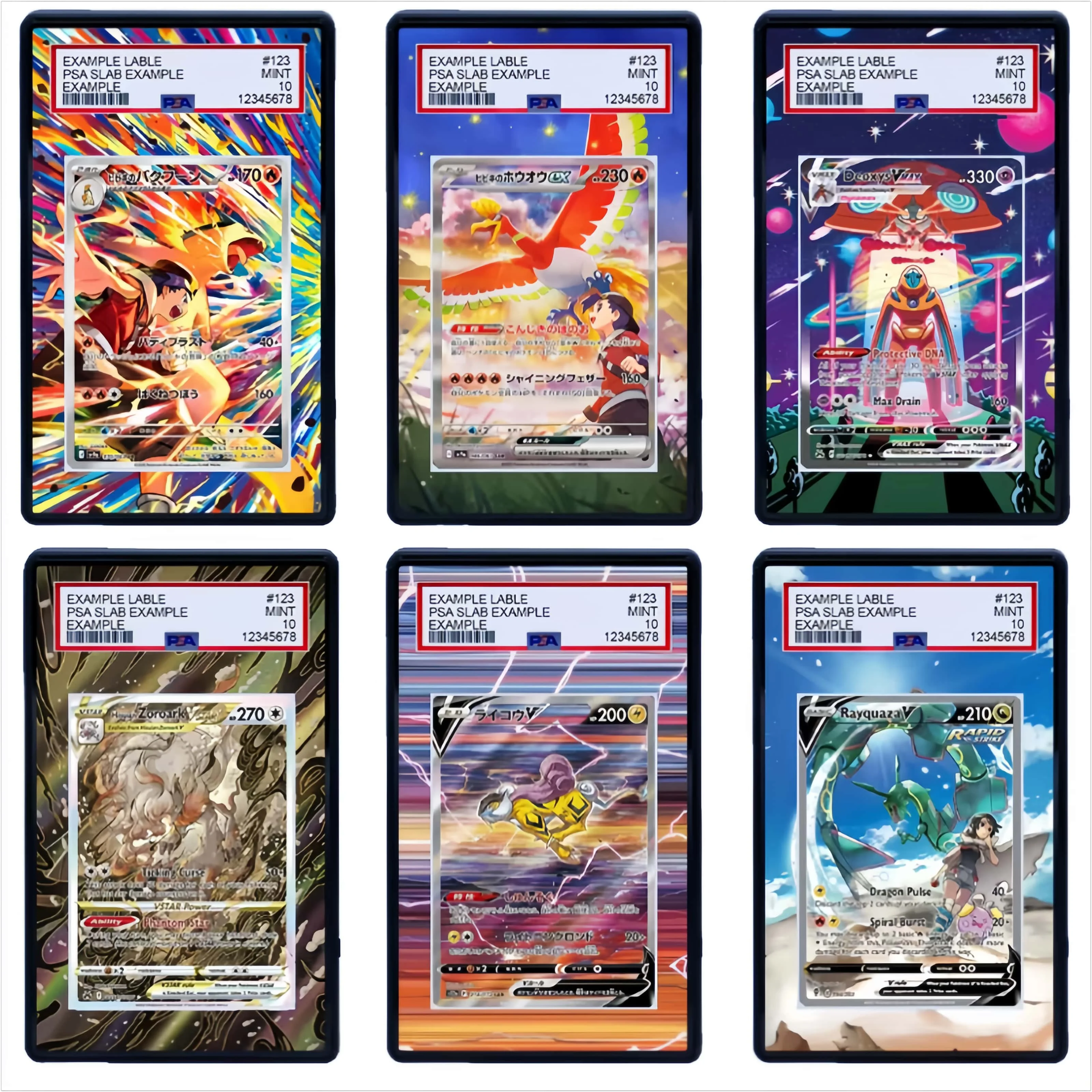 Zoroark Raikou Entie Tatsugiri Typhlosion Machamp Ho-Oh Acrylic Magnetic Attraction Card Display Stand Rack Excluding Card
Zoroark Raikou Entie Tatsugiri Typhlosion Machamp Ho-Oh Acrylic Magnetic Attraction Card Display Stand Rack Excluding Card