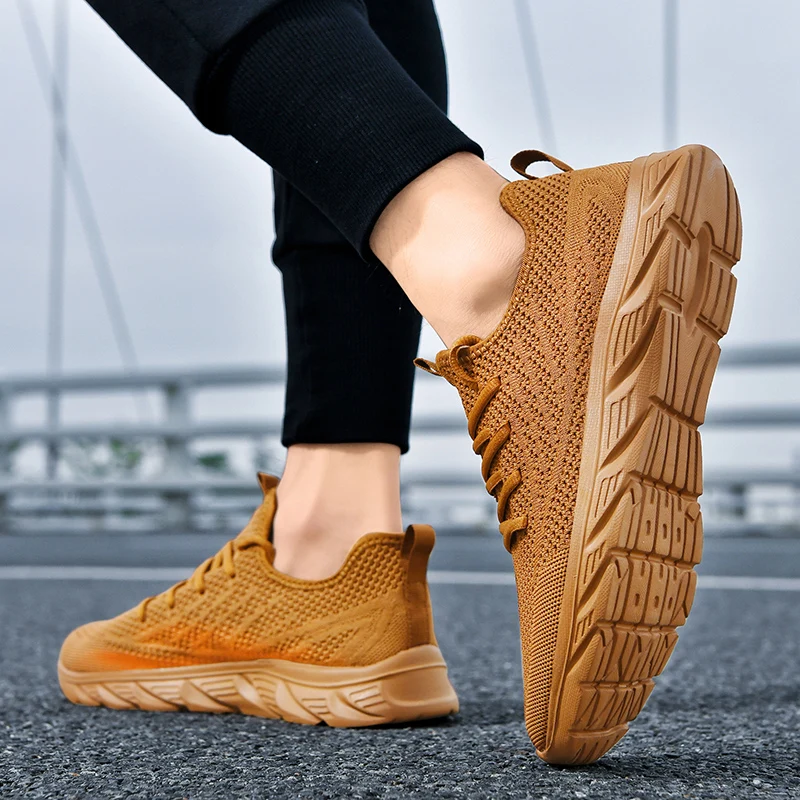 Flat Shoes Man Mesh Breathable Casual Sports Shoes Lace Up Vulcanized Shoe Men Running Shoes Tennis Hiking Shoe Designer 2025
Flat Shoes Man Mesh Breathable Casual Sports Shoes Lace Up Vulcanized Shoe Men Running Shoes Tennis Hiking Shoe Designer 2025