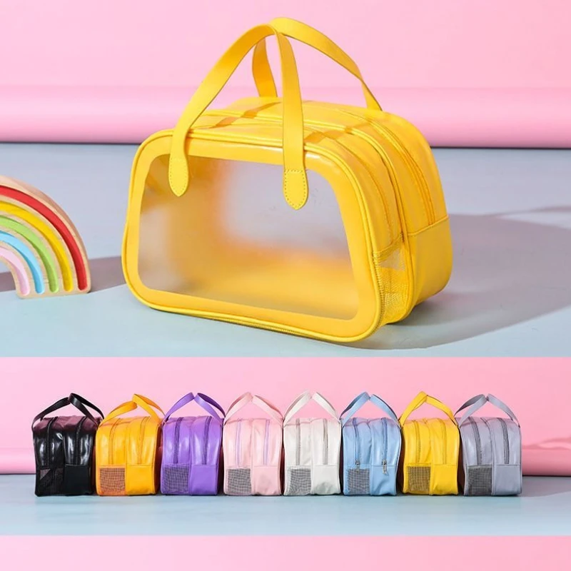 Travel Swimming bag 1pcs Women cosmetic bag Sport Handbag Transparent waterproof pouch Wash Bags Pvc Girl Travel Swim Pack
Travel Swimming bag 1pcs Women cosmetic bag Sport Handbag Transparent waterproof pouch Wash Bags Pvc Girl Travel Swim Pack