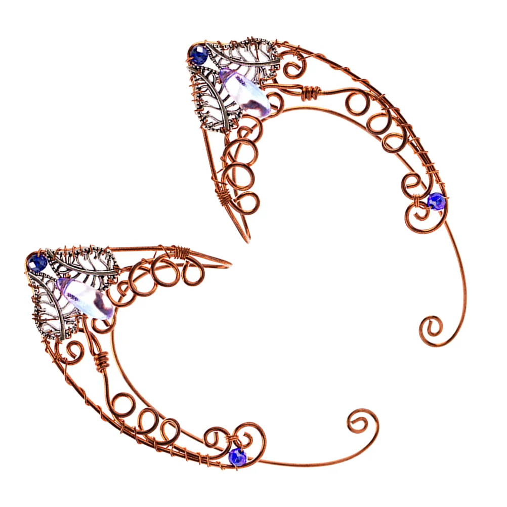Vintage Elf Ear Clip Creative Earrings Women Elves Cuff Earhook Women's Jewelry Metal (Copper) Costume Accessories Retro Clips
Vintage Elf Ear Clip Creative Earrings Women Elves Cuff Earhook Women's Jewelry Metal (Copper) Costume Accessories Retro Clips
