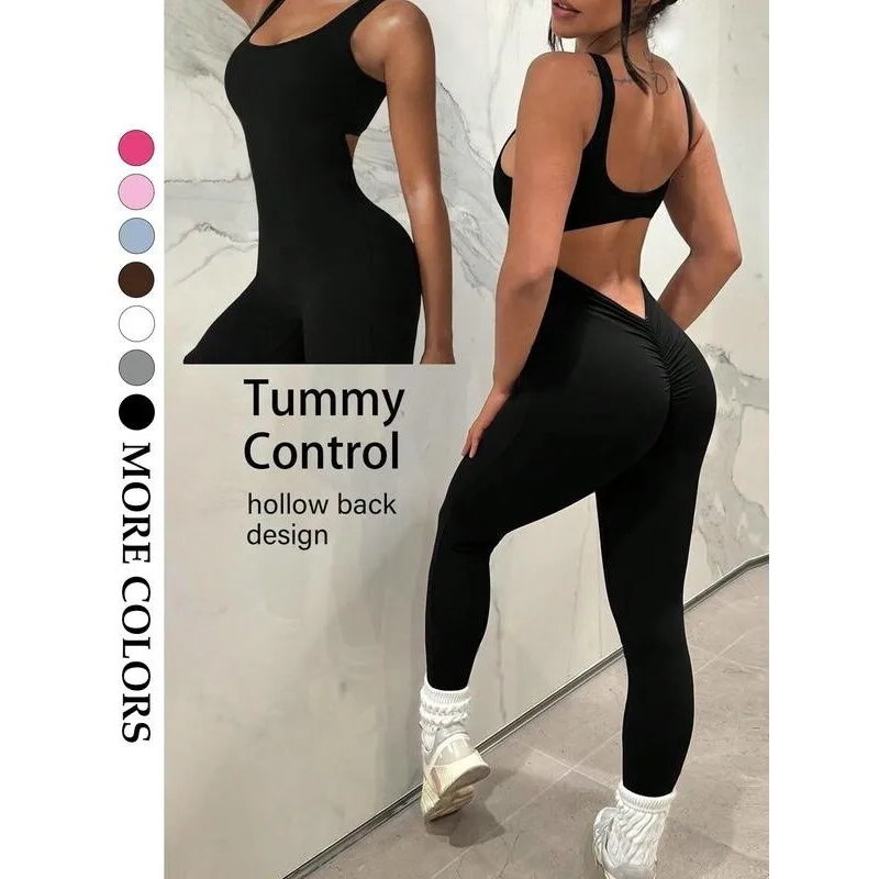 Women's Racerback Bodysuit Fitness Jumpsuit Summer Fashion Set No Brand Registered Trademark Gender: Female Season: Spring
Women's Racerback Bodysuit Fitness Jumpsuit Summer Fashion Set No Brand Registered Trademark Gender: Female Season: Spring