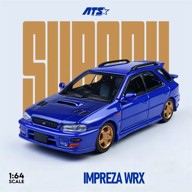 ATS 1:64 IMPREZA WRX Metallic Blue / White Diecast Model Car
ATS 1:64 IMPREZA WRX Metallic Blue / White Diecast Model Car