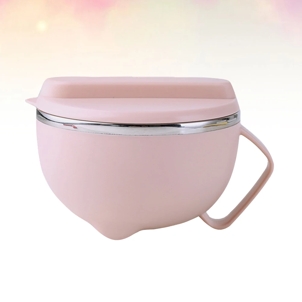 Stainless Steel Noodles Bowl With Lid Compact Portable Food Container For Instant Noodles Egg Salad Storage Lightweight 
Stainless Steel Noodles Bowl With Lid Compact Portable Food Container For Instant Noodles Egg Salad Storage Lightweight