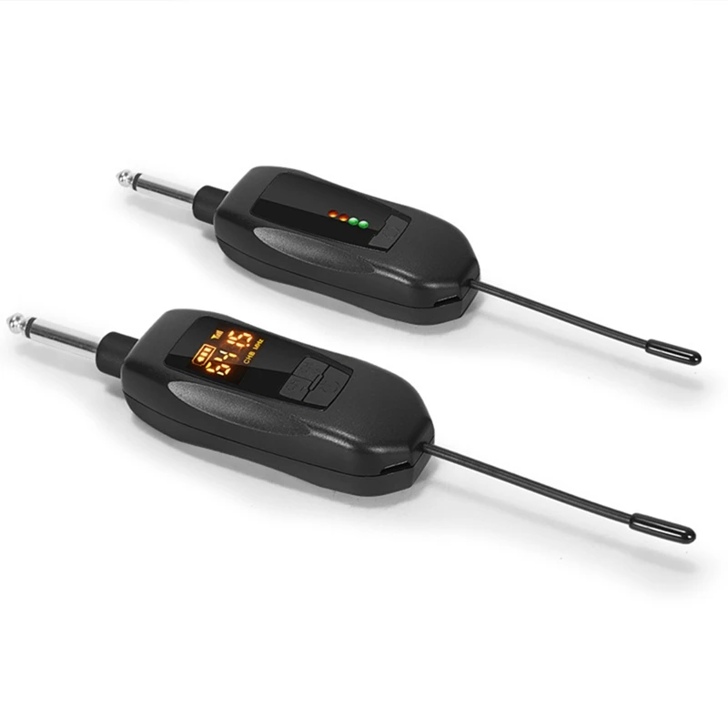 Wireless Guitar Transmitter Receiver Rechargeable Wireless Guitar System For Bass Electric Instrument Durable Easy To Use
Wireless Guitar Transmitter Receiver Rechargeable Wireless Guitar System For Bass Electric Instrument Durable Easy To Use