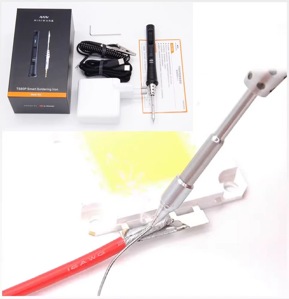 TS80P Mini Smart Portable Digital Soldering (TS80P- MAIN)
TS80P Mini Smart Portable Digital Soldering (TS80P- MAIN)