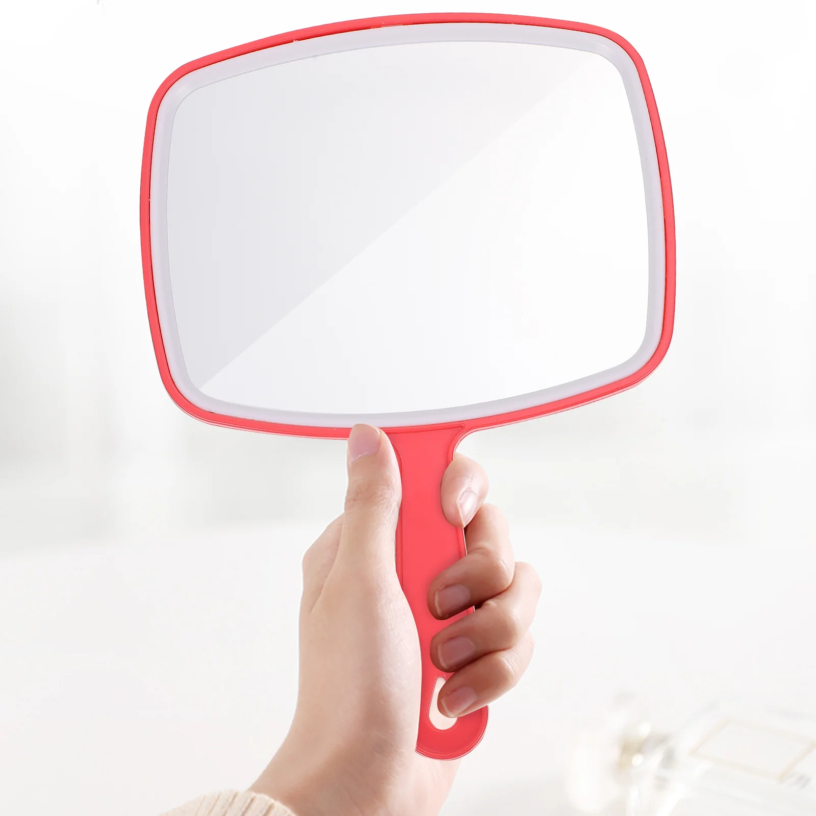 2Pcs Portable Makeup Mirror Compact Travel Vanity Mirror for Women Hd Glass Face Reflector Lightweight Convenient Beauty Tool
2Pcs Portable Makeup Mirror Compact Travel Vanity Mirror for Women Hd Glass Face Reflector Lightweight Convenient Beauty Tool