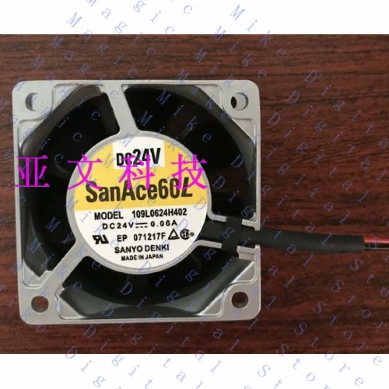 H 1 шт. для SANYO FAN 109L0624H402 DC 24 В 0,06 А 6 см 6025 2-проводной вентилятор с алюминиевой рамой
H 1 шт. для SANYO FAN 109L0624H402 DC 24 В 0,06 А 6 см 6025 2-проводной вентилятор с алюминиевой рамой