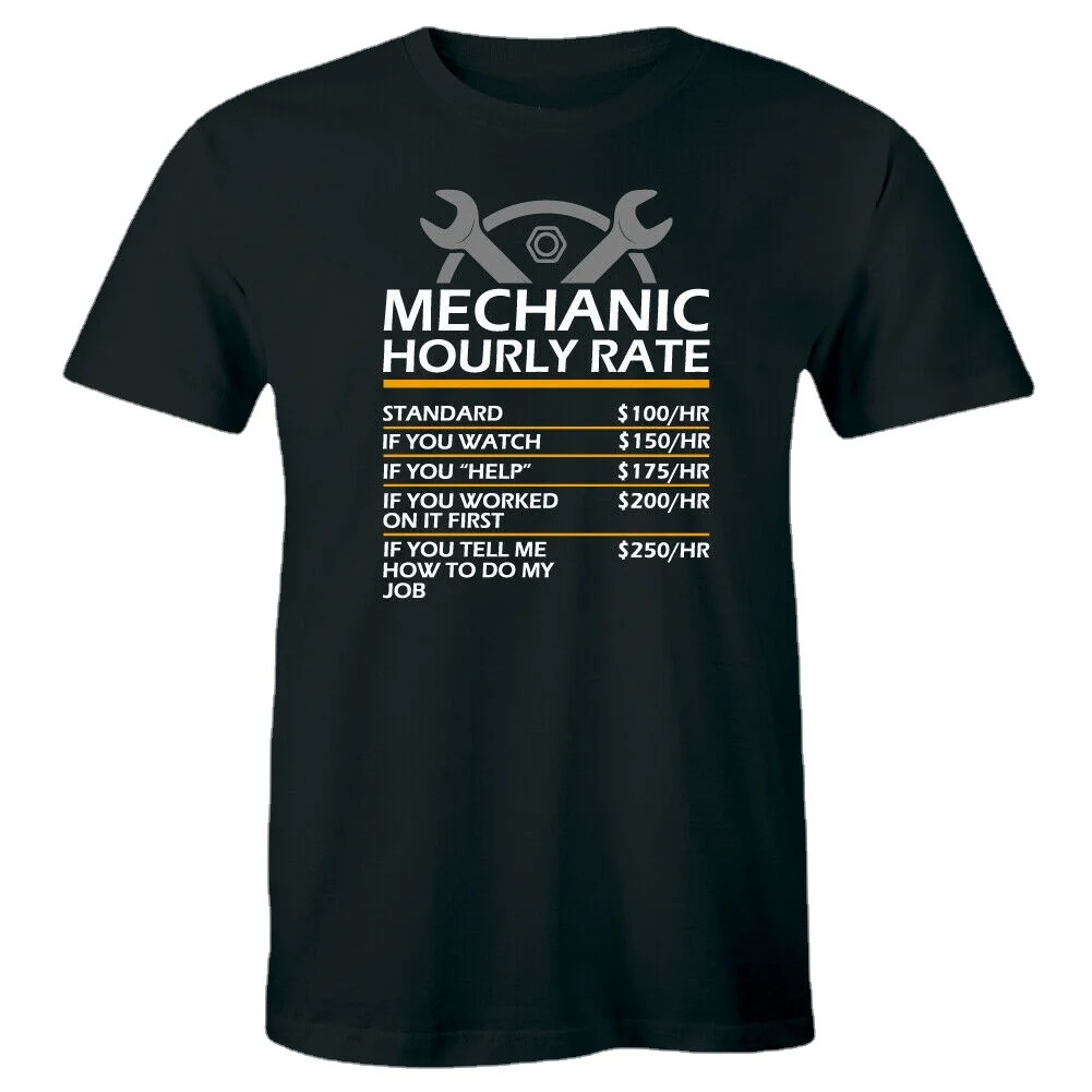 Funny Mechanic Hourly Rate T-Shirt. Summer Cotton Short Sleeve O-Neck Men's T Shirt New S-3XL
Funny Mechanic Hourly Rate T-Shirt. Summer Cotton Short Sleeve O-Neck Men's T Shirt New S-3XL