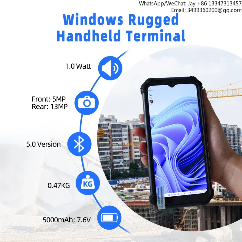 Rugged PDA Windows 11 Mobile Computer With Docking Station And Barcode Scanner Inventory Pda
Rugged PDA Windows 11 Mobile Computer With Docking Station And Barcode Scanner Inventory Pda