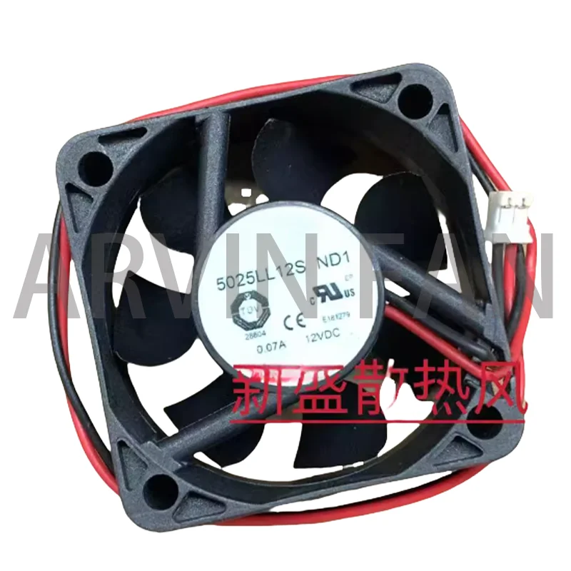 Совершенно новый 5025LL12S ND1 12 В 0,07 А 5 см 5025 2-проводной вентилятор
Совершенно новый 5025LL12S ND1 12 В 0,07 А 5 см 5025 2-проводной вентилятор