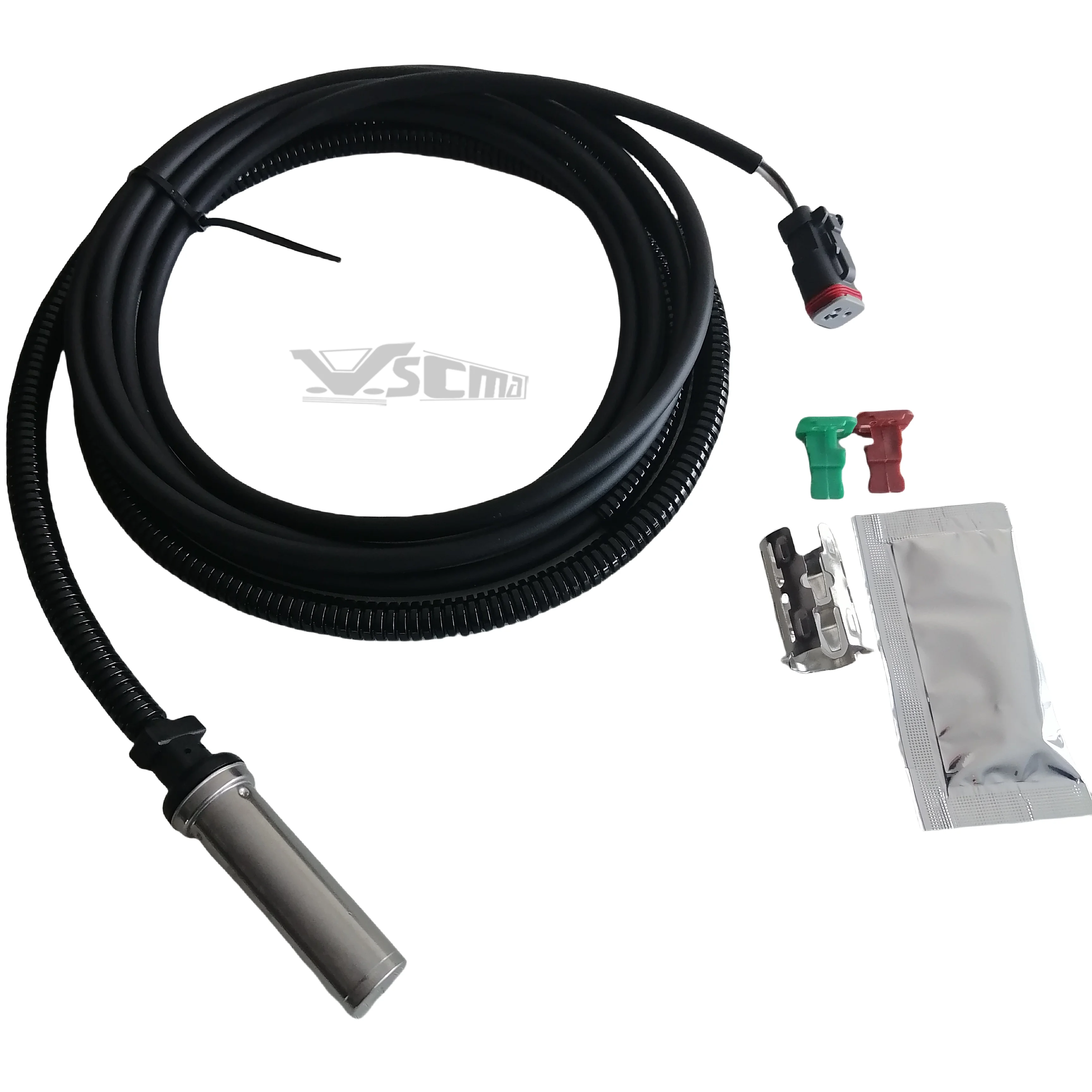 Truck Engine Parts Auto parts wheel speed sensor ABS Sensor 4410329030 1892059 For Scania
Truck Engine Parts Auto parts wheel speed sensor ABS Sensor 4410329030 1892059 For Scania