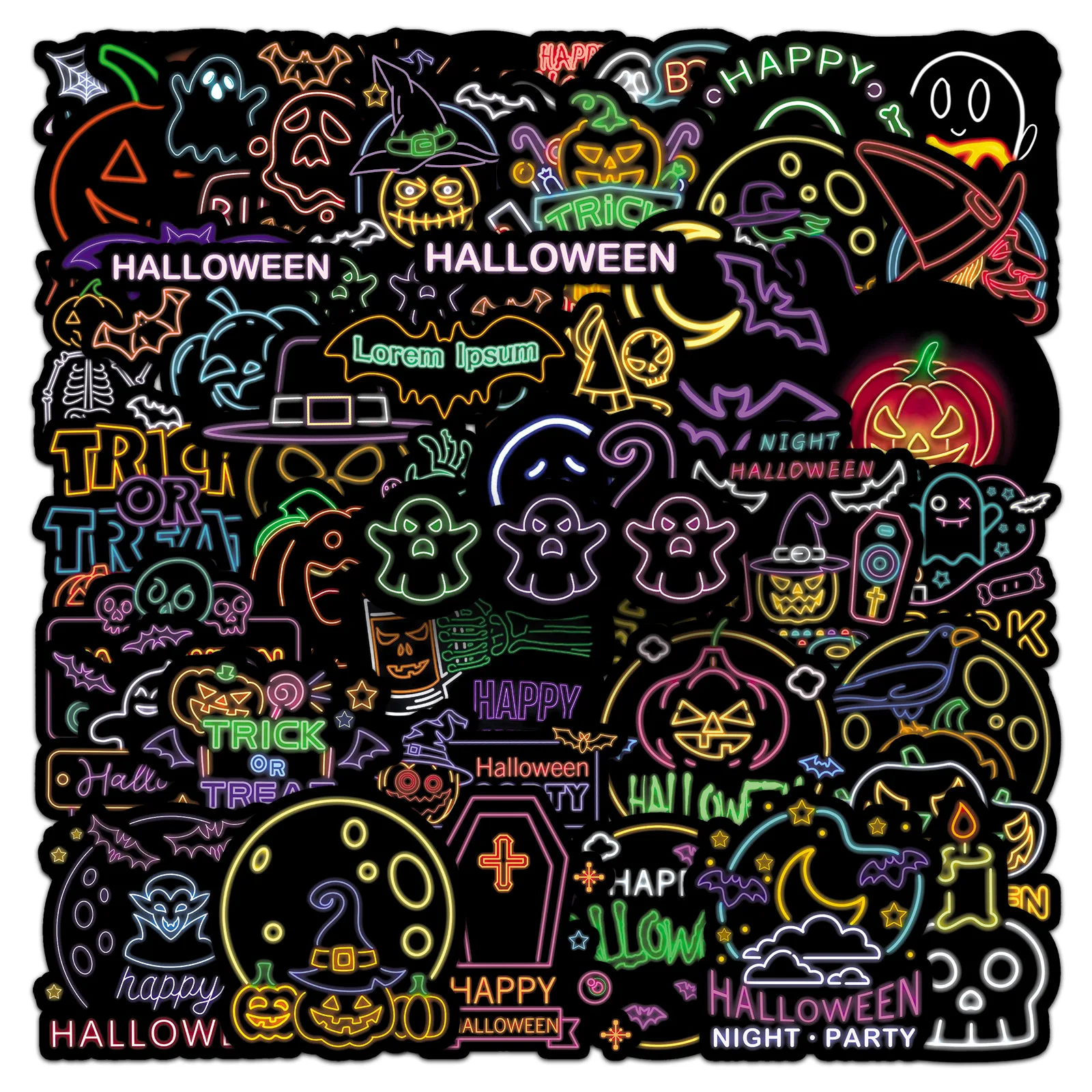 10/50PCS Halloween Graffiti Stickers Neon Style Cartoon Decals Festival Decoration Laptop Guitar Car Bike Skateboard Kids Toys
10/50PCS Halloween Graffiti Stickers Neon Style Cartoon Decals Festival Decoration Laptop Guitar Car Bike Skateboard Kids Toys