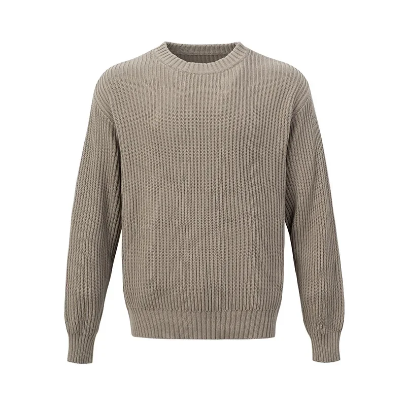 New Autumn and Winter Style. Men's Loose Round Neck Sweater Made of Pure Cotton. Fashion Pullover. Solid Color Knitted Top.
New Autumn and Winter Style. Men's Loose Round Neck Sweater Made of Pure Cotton. Fashion Pullover. Solid Color Knitted Top.