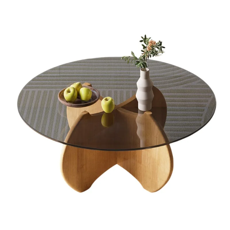 Tempered glass coffee table combination modern simple household small apartment minimalist light luxury Internet celebrity
Tempered glass coffee table combination modern simple household small apartment minimalist light luxury Internet celebrity