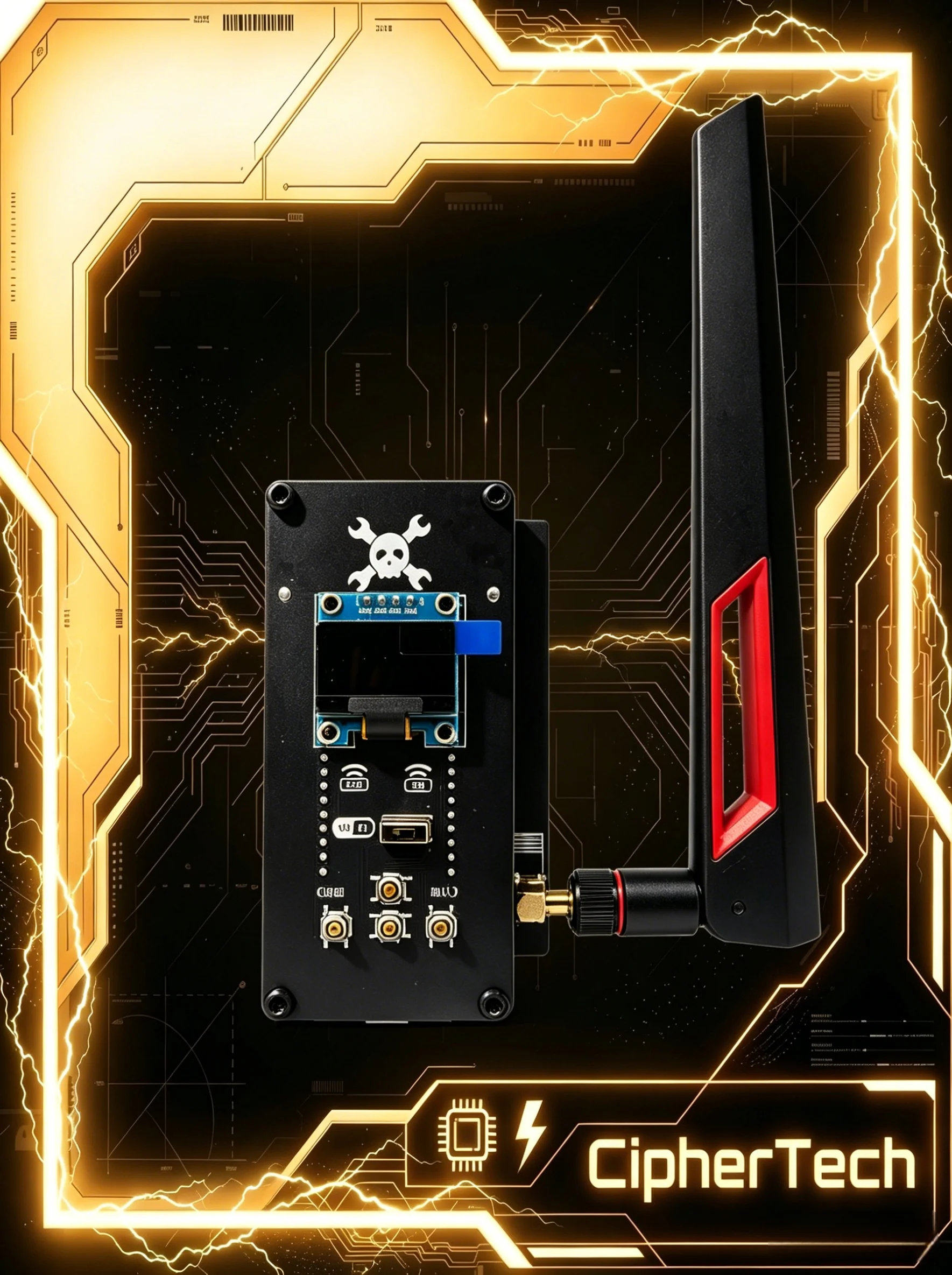 Dual Band WiFi Scanner 2.4G 5G BW16 Network Commander Wireless Testing Development Board with Antenna
Dual Band WiFi Scanner 2.4G 5G BW16 Network Commander Wireless Testing Development Board with Antenna