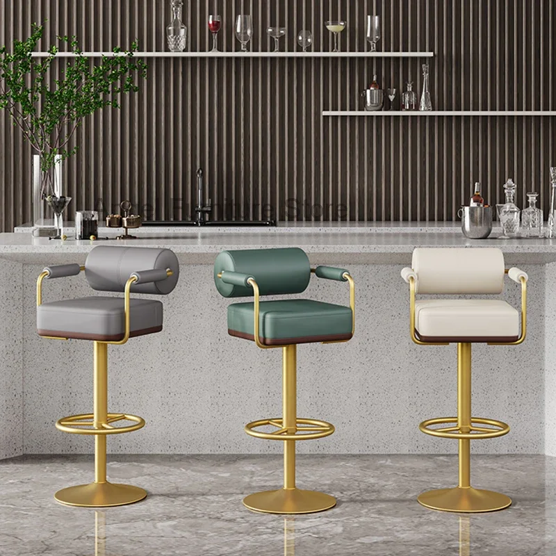 Luxury Bar Stools Dining Chairs Design Adjustable Designer Bar Stools Leather Chair Fashionable Tabouret De Bar Furniture AB50BY
Luxury Bar Stools Dining Chairs Design Adjustable Designer Bar Stools Leather Chair Fashionable Tabouret De Bar Furniture AB50BY