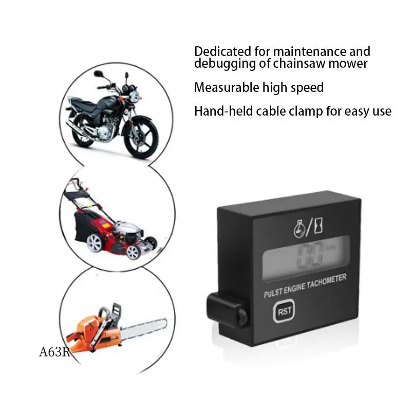 AR-Motorcycle Tachometer For Small Engine,Inductive Hour Meter For Chainsaw Marine ATV Motorcycle UTV Engine
AR-Motorcycle Tachometer For Small Engine,Inductive Hour Meter For Chainsaw Marine ATV Motorcycle UTV Engine