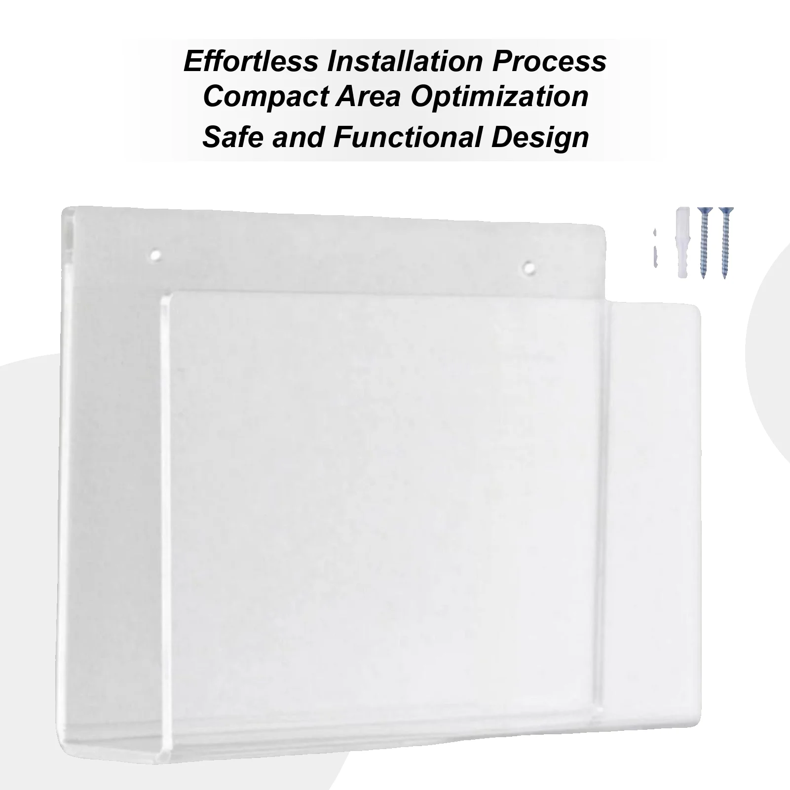 Настенный держатель для файлов, прозрачная акриловая стойка для выставки товаров, акриловый держатель для брошюр, подставка для бумажной почты, письма, книги, документов
Настенный держатель для файлов, прозрачная акриловая стойка для выставки товаров, акриловый держатель для брошюр, подставка для бумажной почты, письма, книги, документов