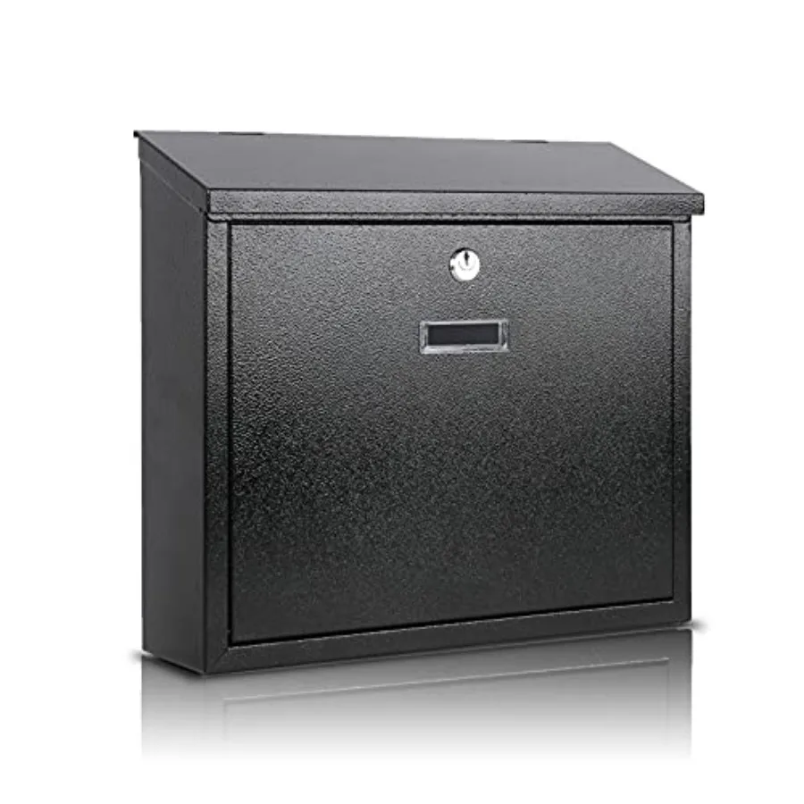 Mail Boxes with Key Lock, Locking Mailbox Wall Mounted, Security Mailbox with Lock and Key, Large Capacity, Steel Cover Metal P
Mail Boxes with Key Lock, Locking Mailbox Wall Mounted, Security Mailbox with Lock and Key, Large Capacity, Steel Cover Metal P