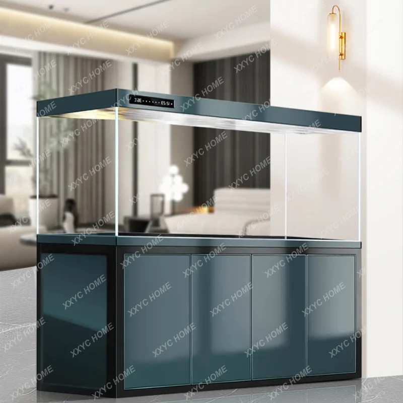 Jellyfish aquarium living room household large aquarium ultra-white glass bottom filter water-free arowana special tank
Jellyfish aquarium living room household large aquarium ultra-white glass bottom filter water-free arowana special tank