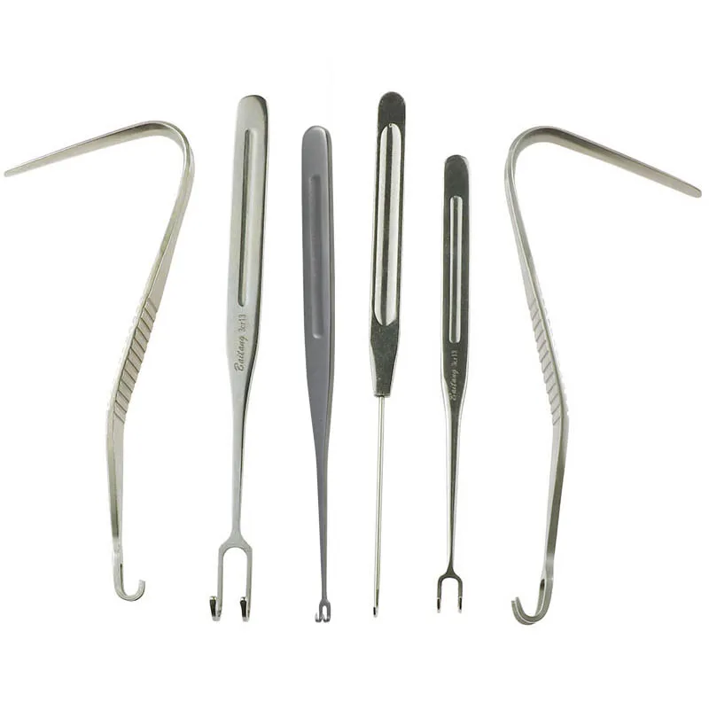 Best Double head gold handle nasal bone nose bone Pull hook chisel face plastic surgery
Best Double head gold handle nasal bone nose bone Pull hook chisel face plastic surgery