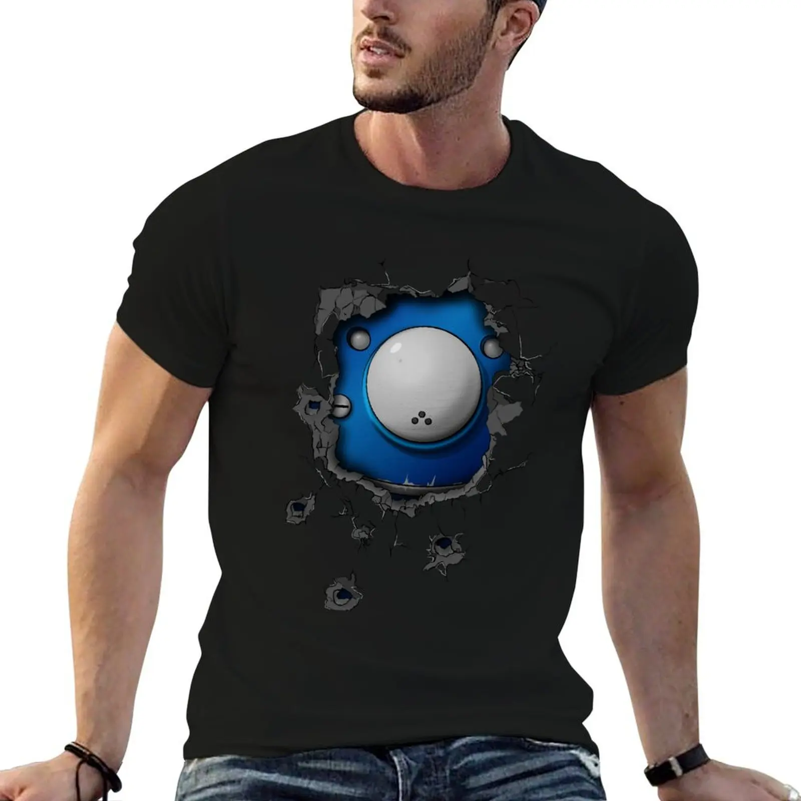 Bullet-riddled wall - Tachikoma T-Shirt t shirts for man slim fit anime t shirts oversize T-Shirt
Bullet-riddled wall - Tachikoma T-Shirt t shirts for man slim fit anime t shirts oversize T-Shirt
