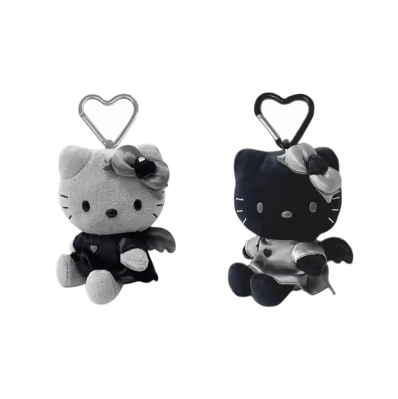 Kawaii Cartoon Hello Kitty Plush Toys Keychain Creative Black Angel Backpack Pendant Decoration Friend Birthday Christmas Gift
Kawaii Cartoon Hello Kitty Plush Toys Keychain Creative Black Angel Backpack Pendant Decoration Friend Birthday Christmas Gift