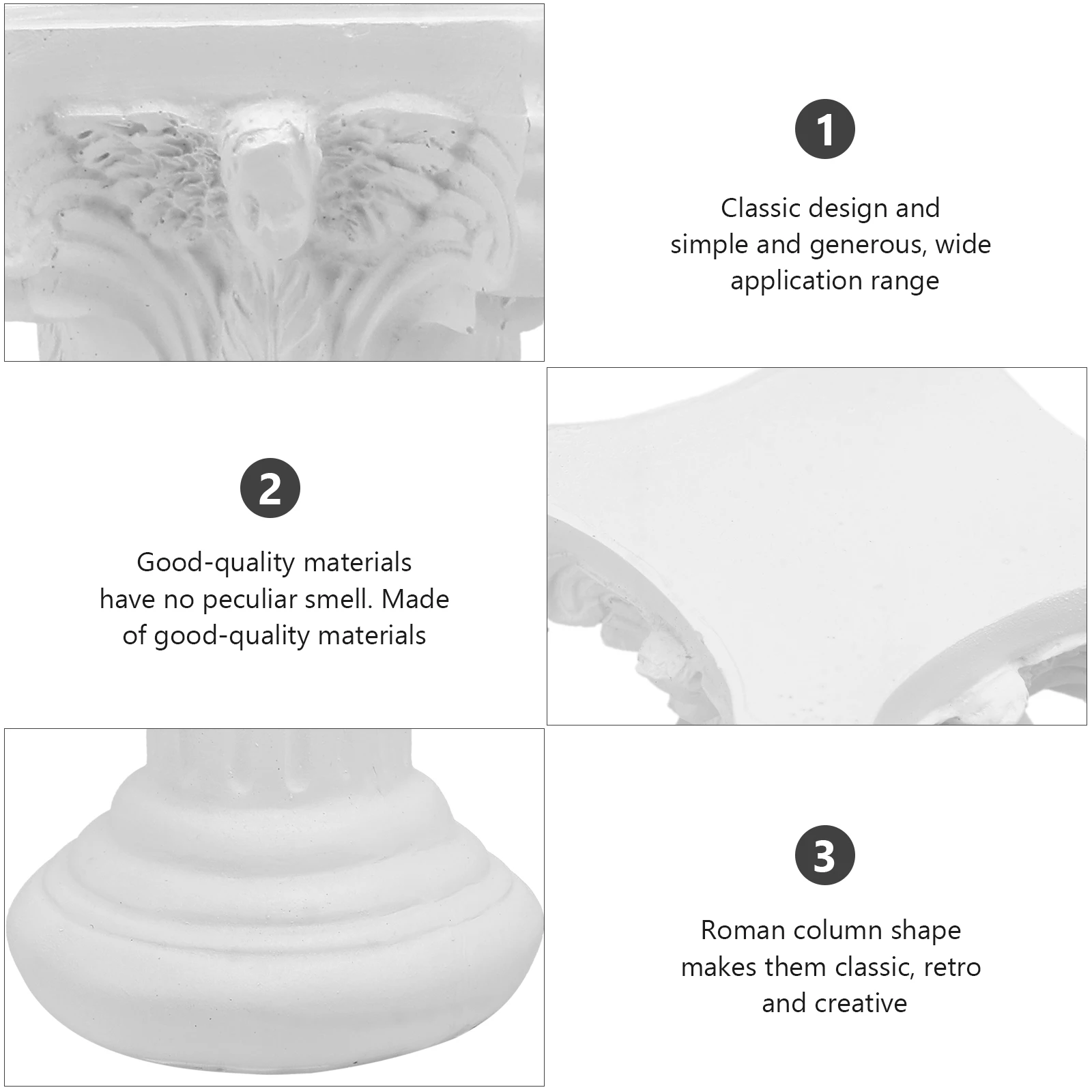 2Pcs Angel Resin Crafts Roman Column Design European Style Home Garden Decoration Creative Resin Adornments Roman Column Crafts
2Pcs Angel Resin Crafts Roman Column Design European Style Home Garden Decoration Creative Resin Adornments Roman Column Crafts