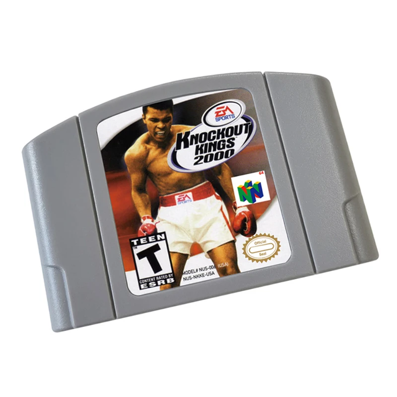 Knockout Kings 2000 For N64 Game Card US Version Console 64 bit USA Version Video Game Cartridge
Knockout Kings 2000 For N64 Game Card US Version Console 64 bit USA Version Video Game Cartridge