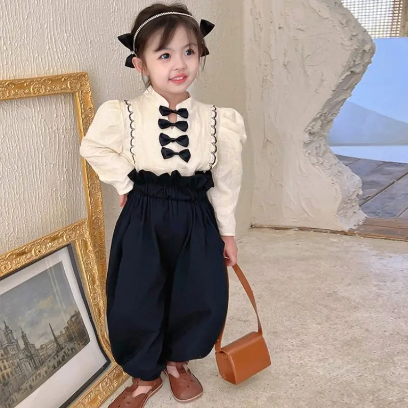 Girls' Spring Suits Fashionable Retro 2022 New Girls' Bubble Sleeve Fried Street Suit Girls' Spring Two-Piece Suit
Girls' Spring Suits Fashionable Retro 2022 New Girls' Bubble Sleeve Fried Street Suit Girls' Spring Two-Piece Suit