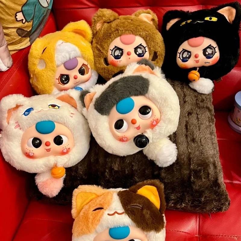 Genuine Baby Three Blind Box Lucky Cat Zipper Bag Trendy Plush Toys Surprise Mystery Box Cute Pendant Doll Decor Customized Gift
Genuine Baby Three Blind Box Lucky Cat Zipper Bag Trendy Plush Toys Surprise Mystery Box Cute Pendant Doll Decor Customized Gift