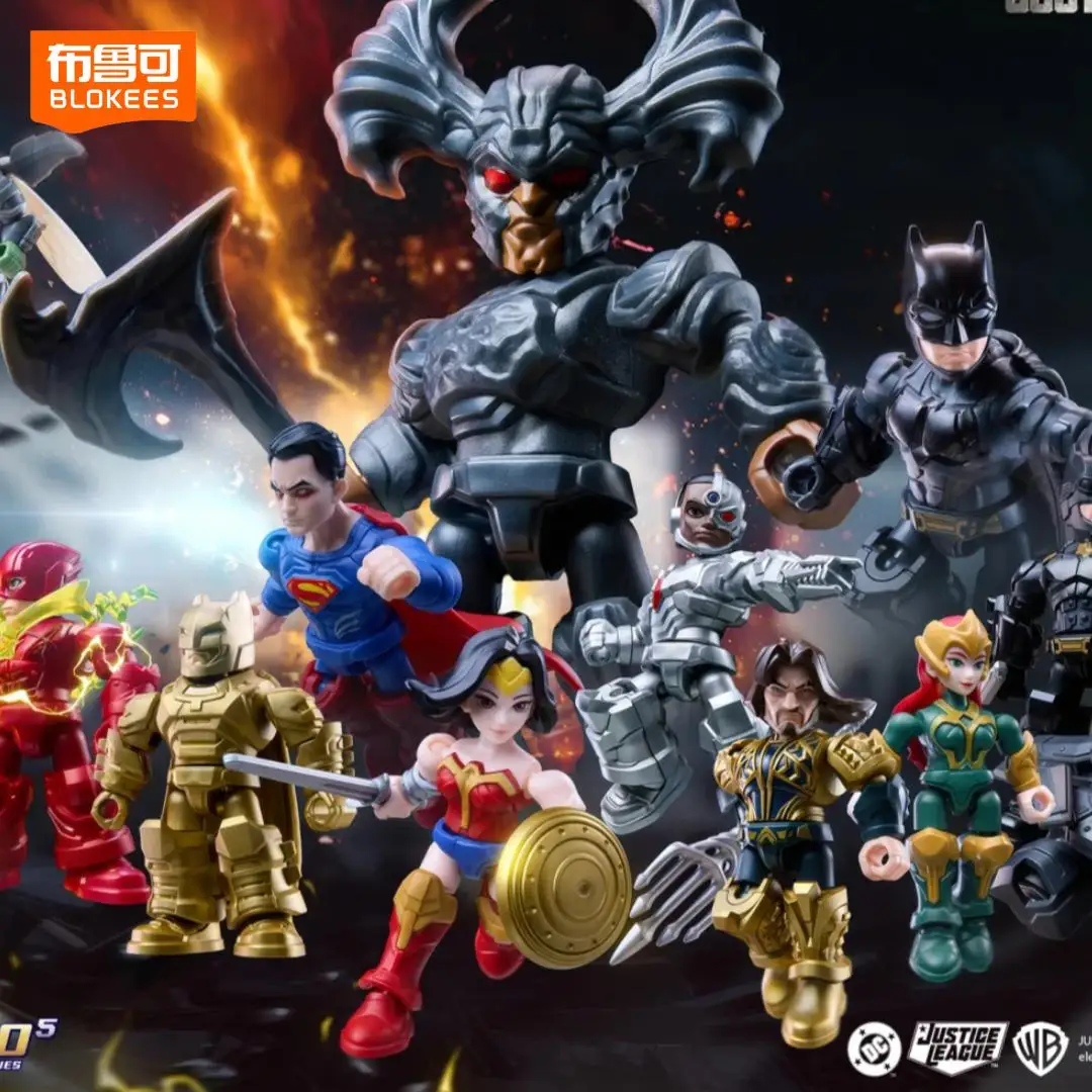 Blokees DC Series Blind Box Defender Version Vol.2 Justice League Batman Superman Wonder Woman Action Figures Assembled Toys
Blokees DC Series Blind Box Defender Version Vol.2 Justice League Batman Superman Wonder Woman Action Figures Assembled Toys