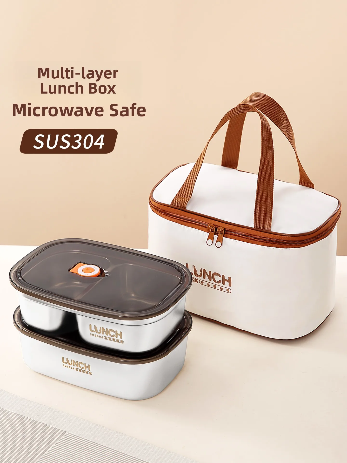 Stainless Steel Microwave Heating Insulated Lunch Box Large Capacity Adult Meal Box Portable Bento Box Easy Cleaning High Sealed
Stainless Steel Microwave Heating Insulated Lunch Box Large Capacity Adult Meal Box Portable Bento Box Easy Cleaning High Sealed