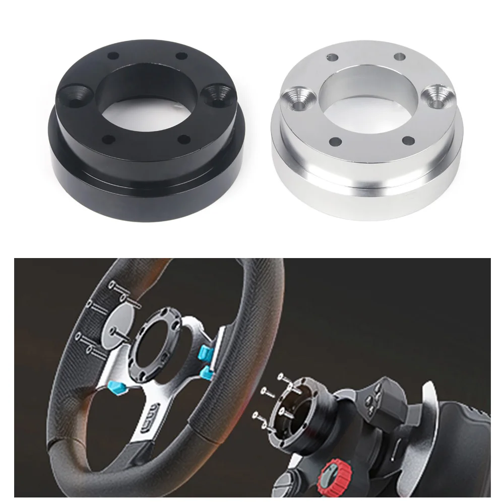 13/14inch Steering Wheel Adapter Plate 70mm PCD Racing Steering Wheel Car Game Modification For Logitech G29 G920 G923
13/14inch Steering Wheel Adapter Plate 70mm PCD Racing Steering Wheel Car Game Modification For Logitech G29 G920 G923