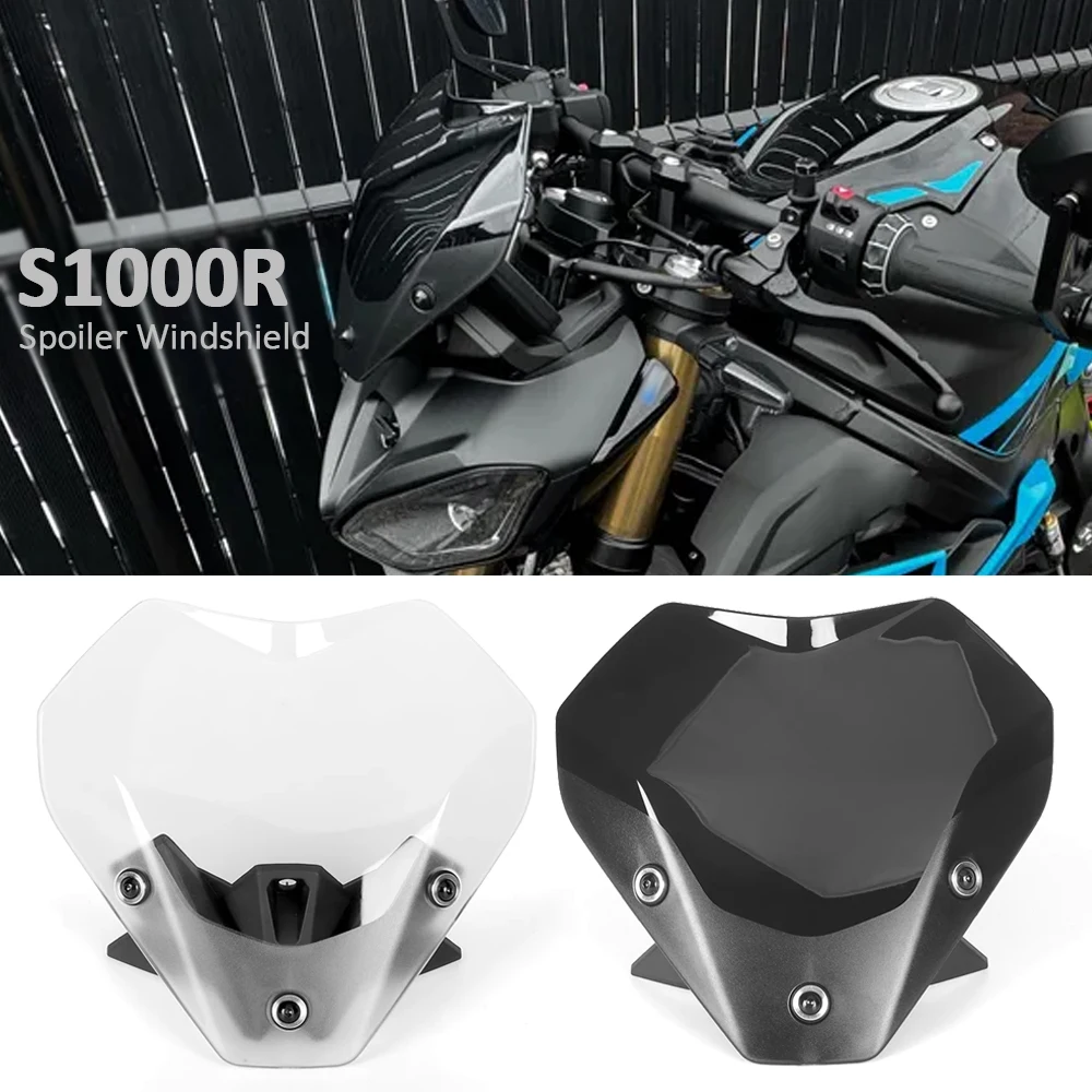 For BMW S1000R Windshield Windscreen S 1000 R S1000 R 1000R 2021-2025 Motorcycle Wind Deflector Shield Screen with Bracket
For BMW S1000R Windshield Windscreen S 1000 R S1000 R 1000R 2021-2025 Motorcycle Wind Deflector Shield Screen with Bracket