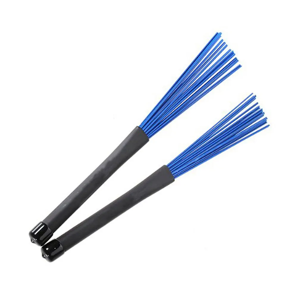 Pair Of Retractable Telescopic Drum Brushes Sticks 33Cm Nylon Black Blue For Jazz Rock Percussion Music Instruments Players
Pair Of Retractable Telescopic Drum Brushes Sticks 33Cm Nylon Black Blue For Jazz Rock Percussion Music Instruments Players