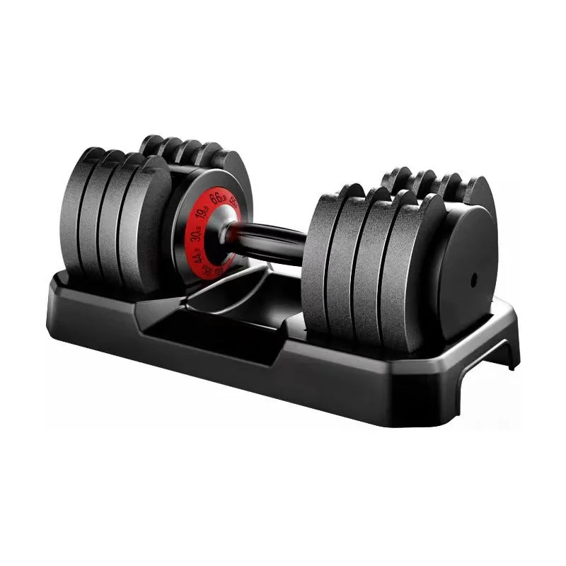 25-pound/55-pound Quick-adjust Dumbbells with Ergonomic Handles for A Comfortable Grip; Adjust The Weight in A Second
25-pound/55-pound Quick-adjust Dumbbells with Ergonomic Handles for A Comfortable Grip; Adjust The Weight in A Second