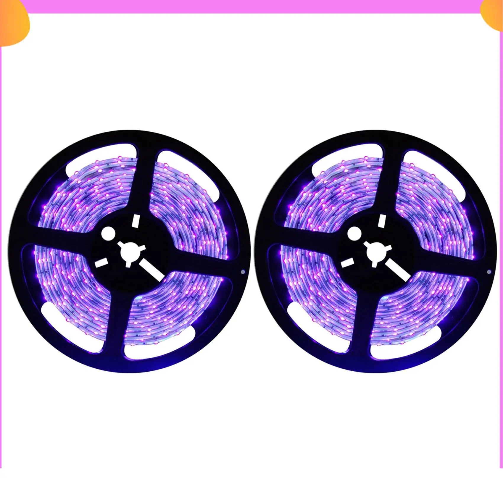 A23P 2X 20W LED UV Light Strip Ultraviolet Flexible Purple 16.5FT Blacklight 5M 300Leds
A23P 2X 20W LED UV Light Strip Ultraviolet Flexible Purple 16.5FT Blacklight 5M 300Leds