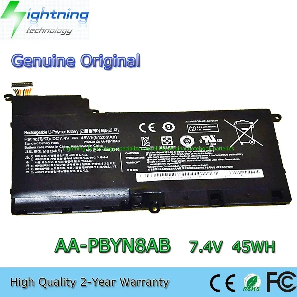 Оригинальный аккумулятор для ноутбука AA-PBYN8AB, 2025 год, 7,4 В, 45 Втч для Samsung NP530U4B 530U4C-A01 535U4C NP520U4C 530U4B BA43-00339A
Оригинальный аккумулятор для ноутбука AA-PBYN8AB, 2025 год, 7,4 В, 45 Втч для Samsung NP530U4B 530U4C-A01 535U4C NP520U4C 530U4B BA43-00339A