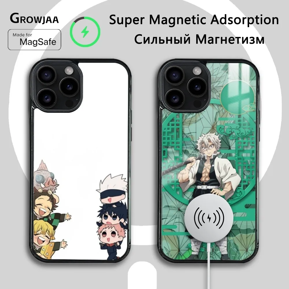 Anime D-Demon Slayer Phone Case For IPhone 16 15 14 13 12 11 Pro Max Plus Mini New Magsafe Mirror Wireless Magnetic Cover
Anime D-Demon Slayer Phone Case For IPhone 16 15 14 13 12 11 Pro Max Plus Mini New Magsafe Mirror Wireless Magnetic Cover
