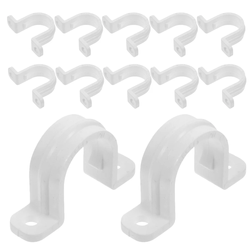 30 Pcs PVC Pipe Connector Hanger Clamp for Pipes Tool Clips Support Holder Hose Clamp Pipe Strap U Tube Heavy Duty Tube Fixing
30 Pcs PVC Pipe Connector Hanger Clamp for Pipes Tool Clips Support Holder Hose Clamp Pipe Strap U Tube Heavy Duty Tube Fixing