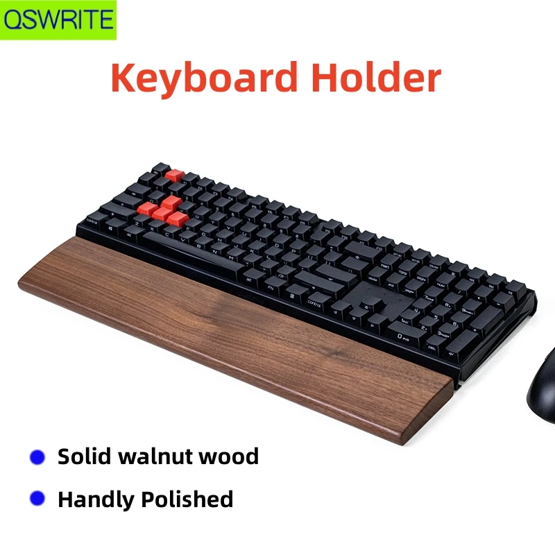 QSWRITE Поддержка клавиатуры из цельного ореха для защиты запястья, эргономичная разработанная для расслабления запястья 61, 87, 104, поддержка клавиатуры
QSWRITE Поддержка клавиатуры из цельного ореха для защиты запястья, эргономичная разработанная для расслабления запястья 61, 87, 104, поддержка клавиатуры