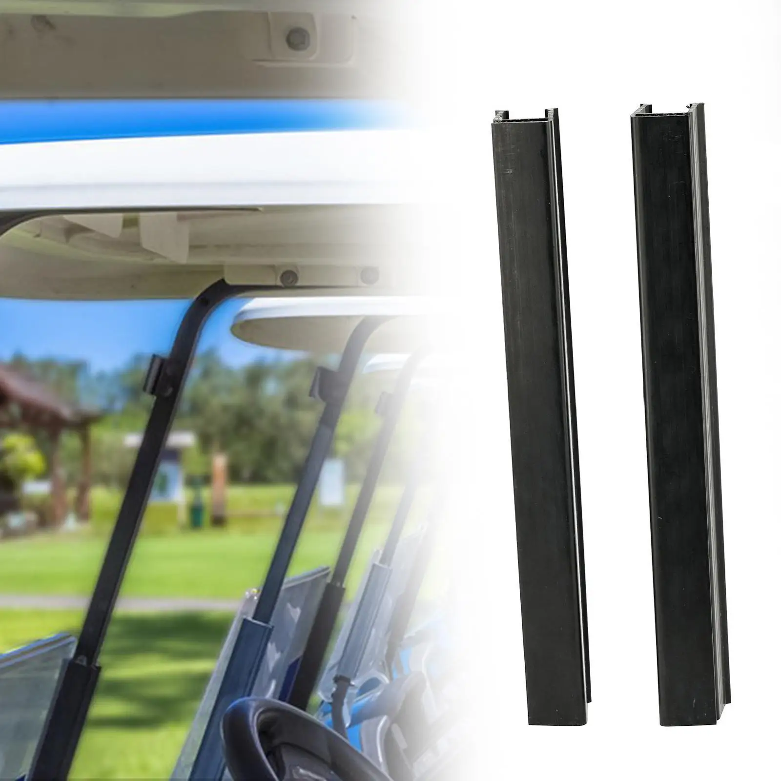 2Pcs Club Car Windshield Sash Clips Golf Cart Accessory 1014441-01 Repair Parts Black,Window Sash Holder for Club Car DS
2Pcs Club Car Windshield Sash Clips Golf Cart Accessory 1014441-01 Repair Parts Black,Window Sash Holder for Club Car DS