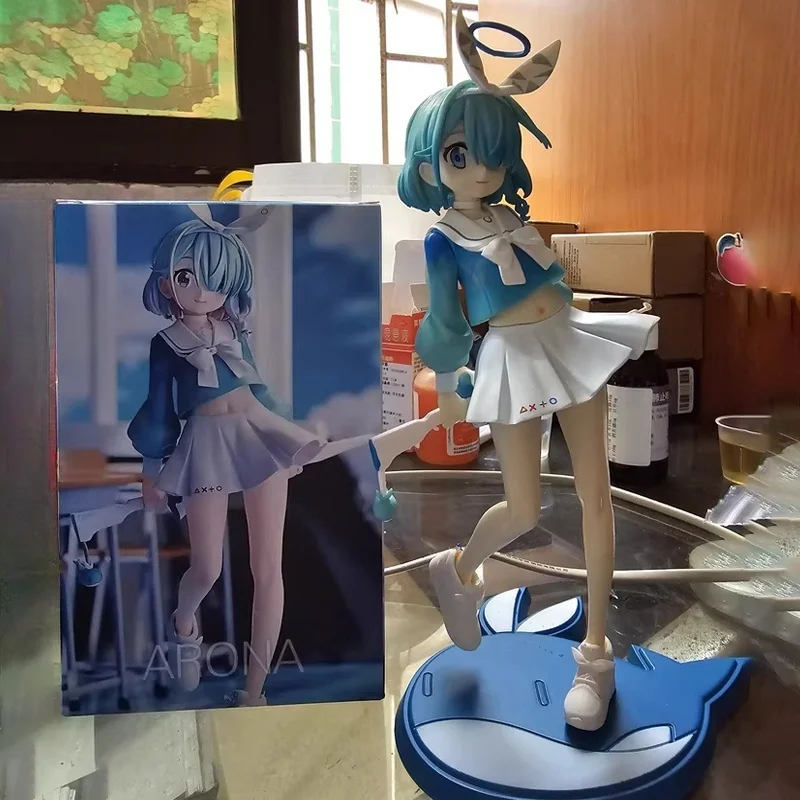 Blue Archive Anime Figures Arona Sailor Uniform Kawaii Collection Peripheral 21cm Pvc Action Figure Model Doll Gift Toys 
Blue Archive Anime Figures Arona Sailor Uniform Kawaii Collection Peripheral 21cm Pvc Action Figure Model Doll Gift Toys