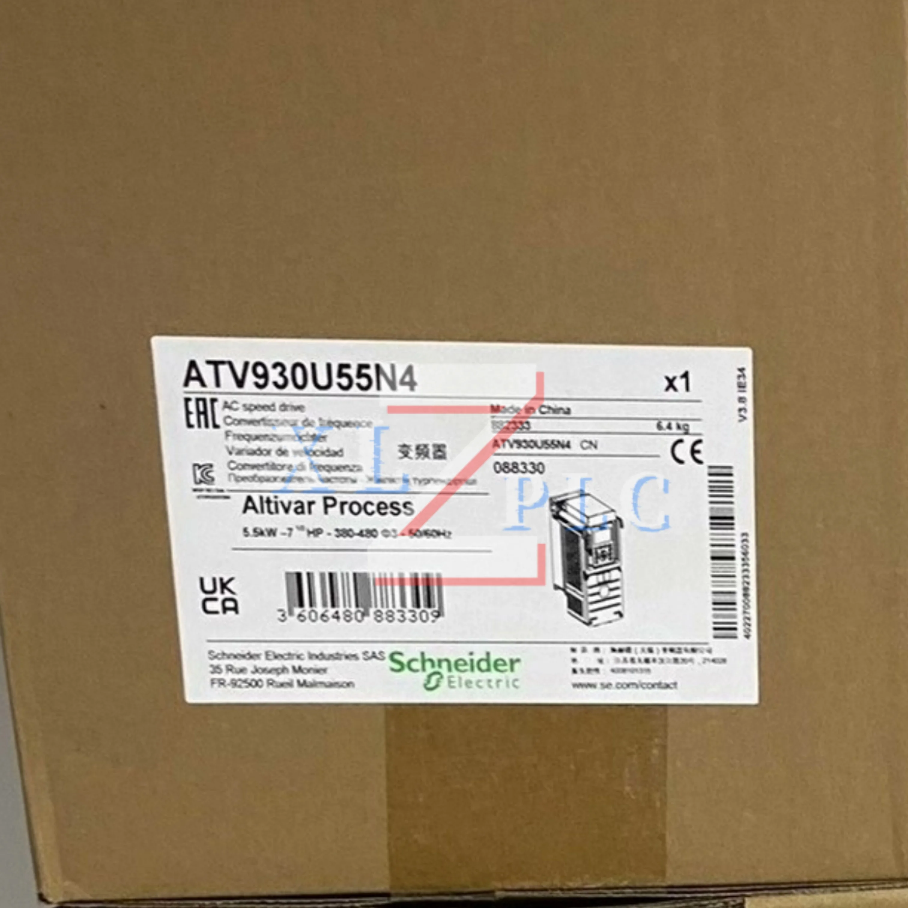 Frequency Converter new original ATV930U55N4 
Frequency Converter new original ATV930U55N4