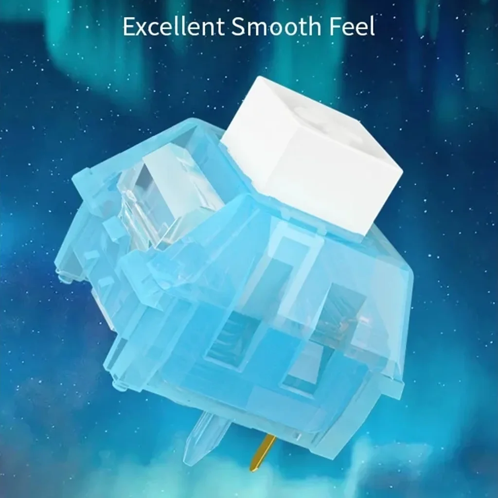 Kailh BOX Arctic Fox Switch Clicky Tactile 56g 5 Pin RGB SMD Switches Mechanical Keyboard Gaming Switch AULA F75 F87 AJAZZ AK820
Kailh BOX Arctic Fox Switch Clicky Tactile 56g 5 Pin RGB SMD Switches Mechanical Keyboard Gaming Switch AULA F75 F87 AJAZZ AK820